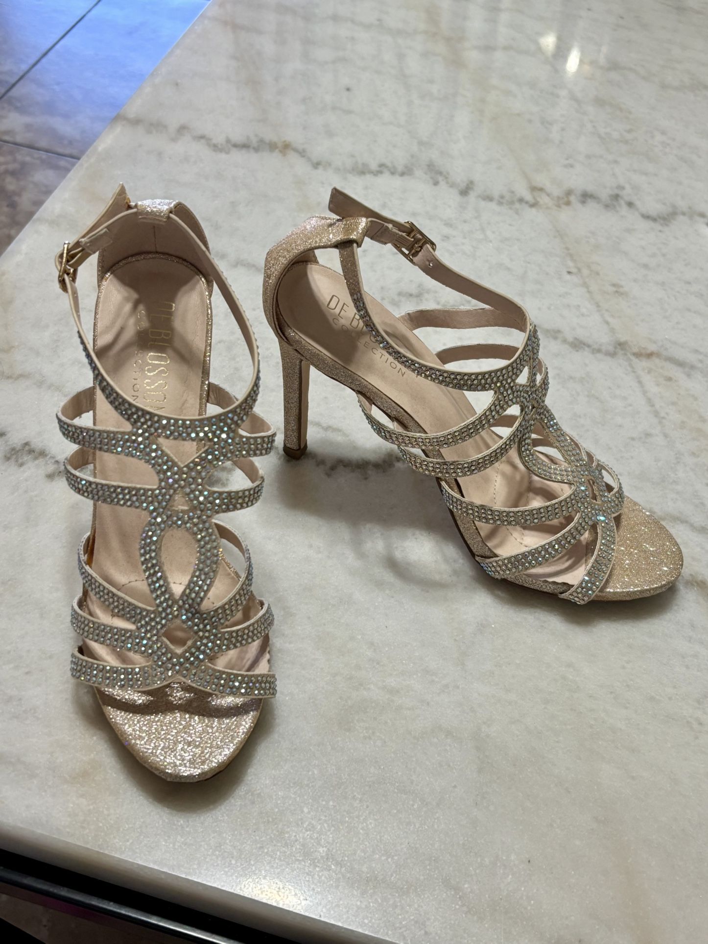 Gold Heels $10