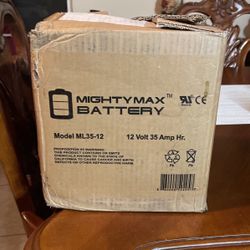 2 Mighty Max Electric Seat Chair Batteries