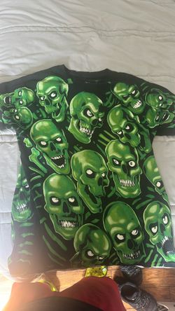 Liquid Blue Skull Tee 3 6 Mafia
