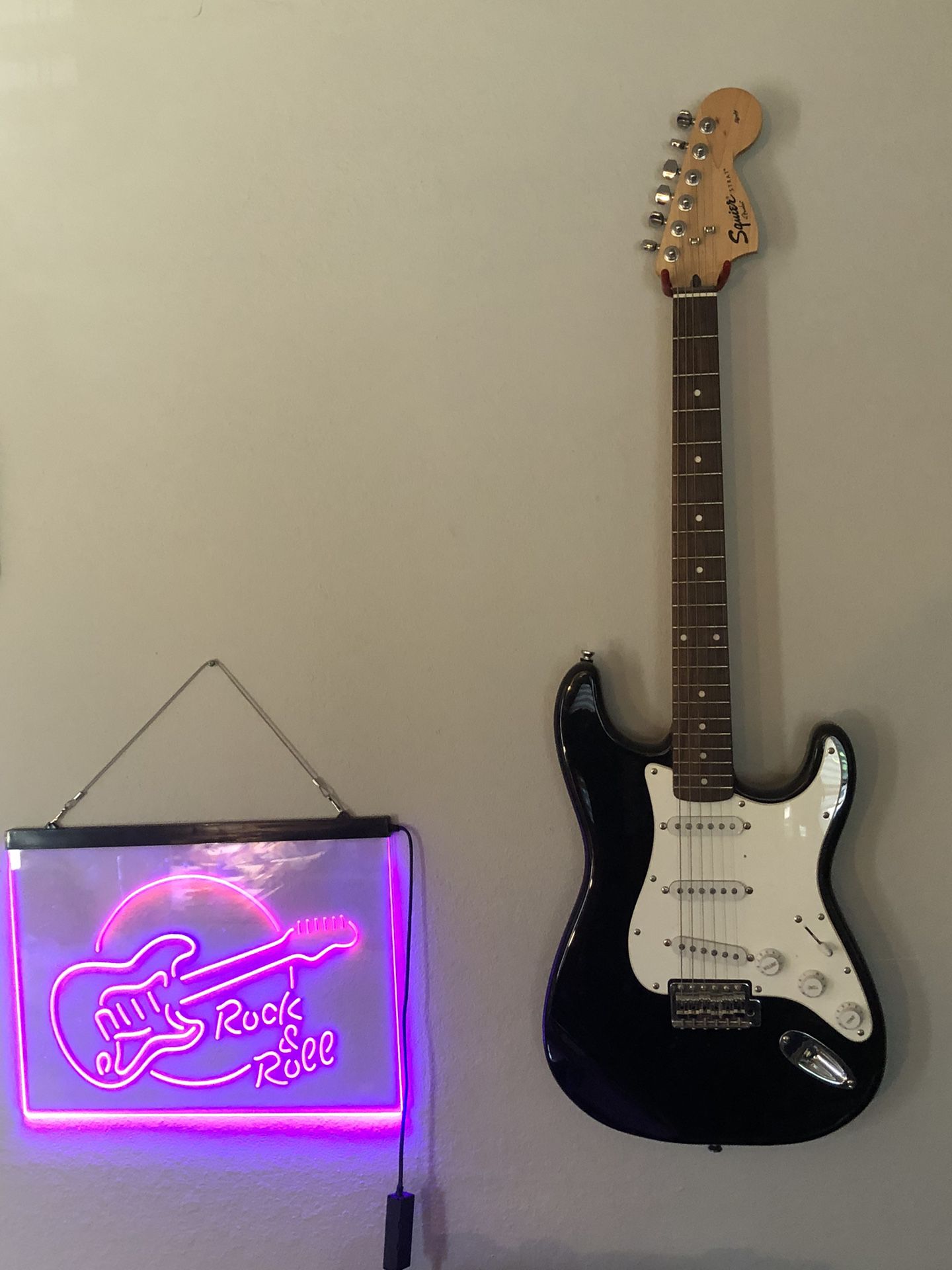 Black Fender Guitar, Electric
