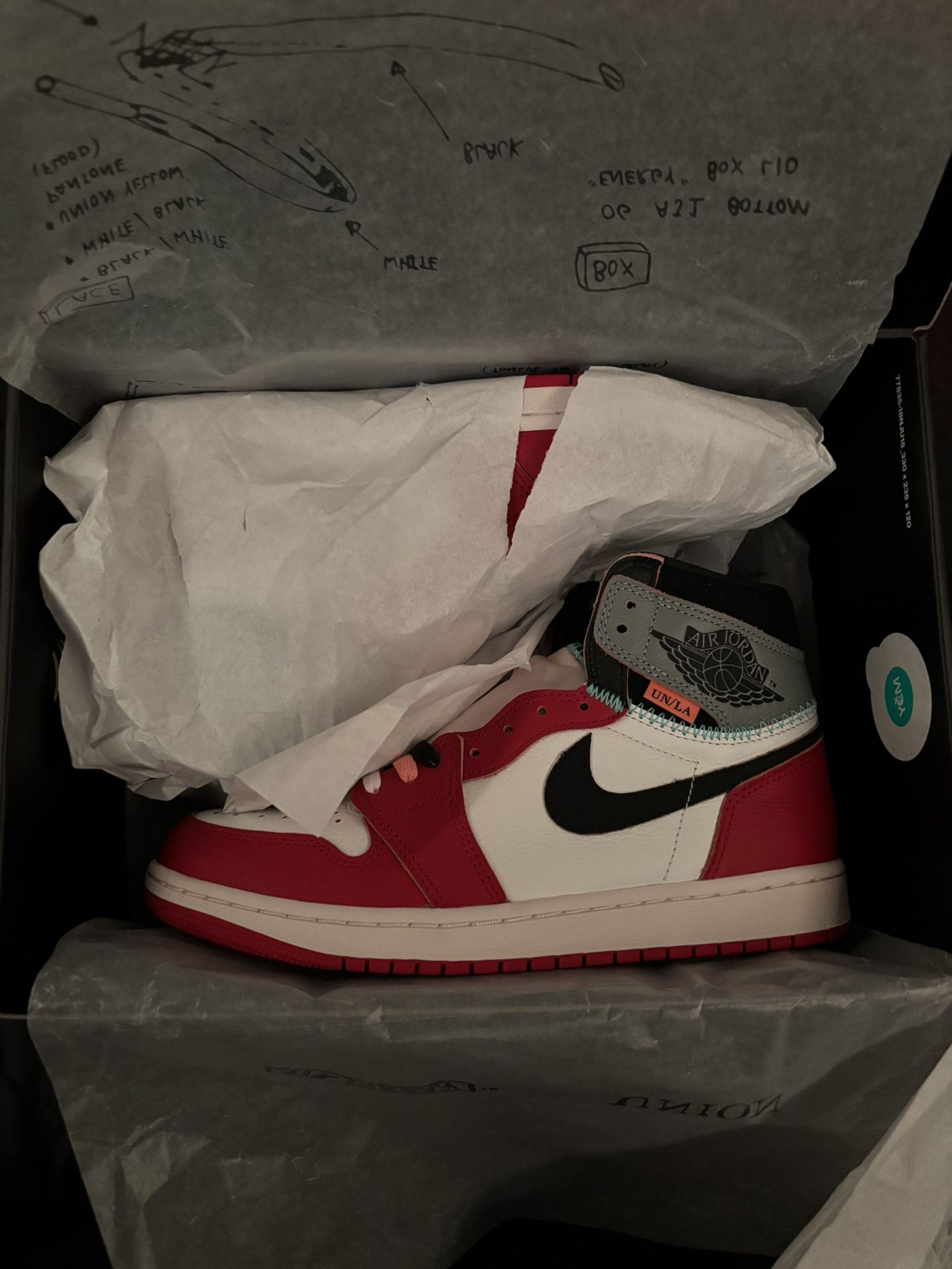 Jordan 1 Union Chicago/shadow