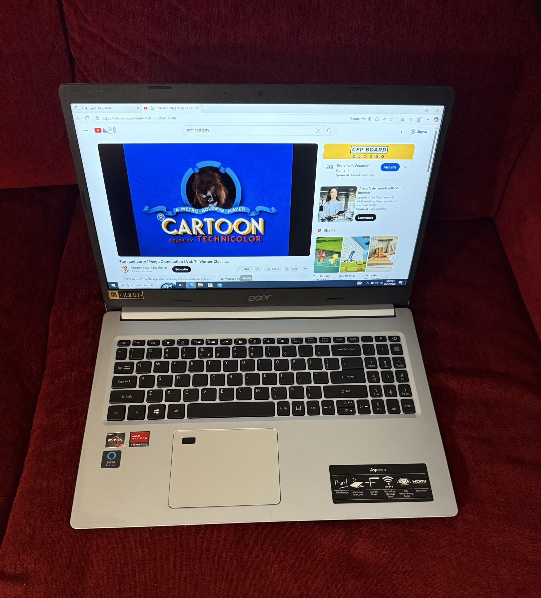 Acer Aspire Laptop Working Fast 