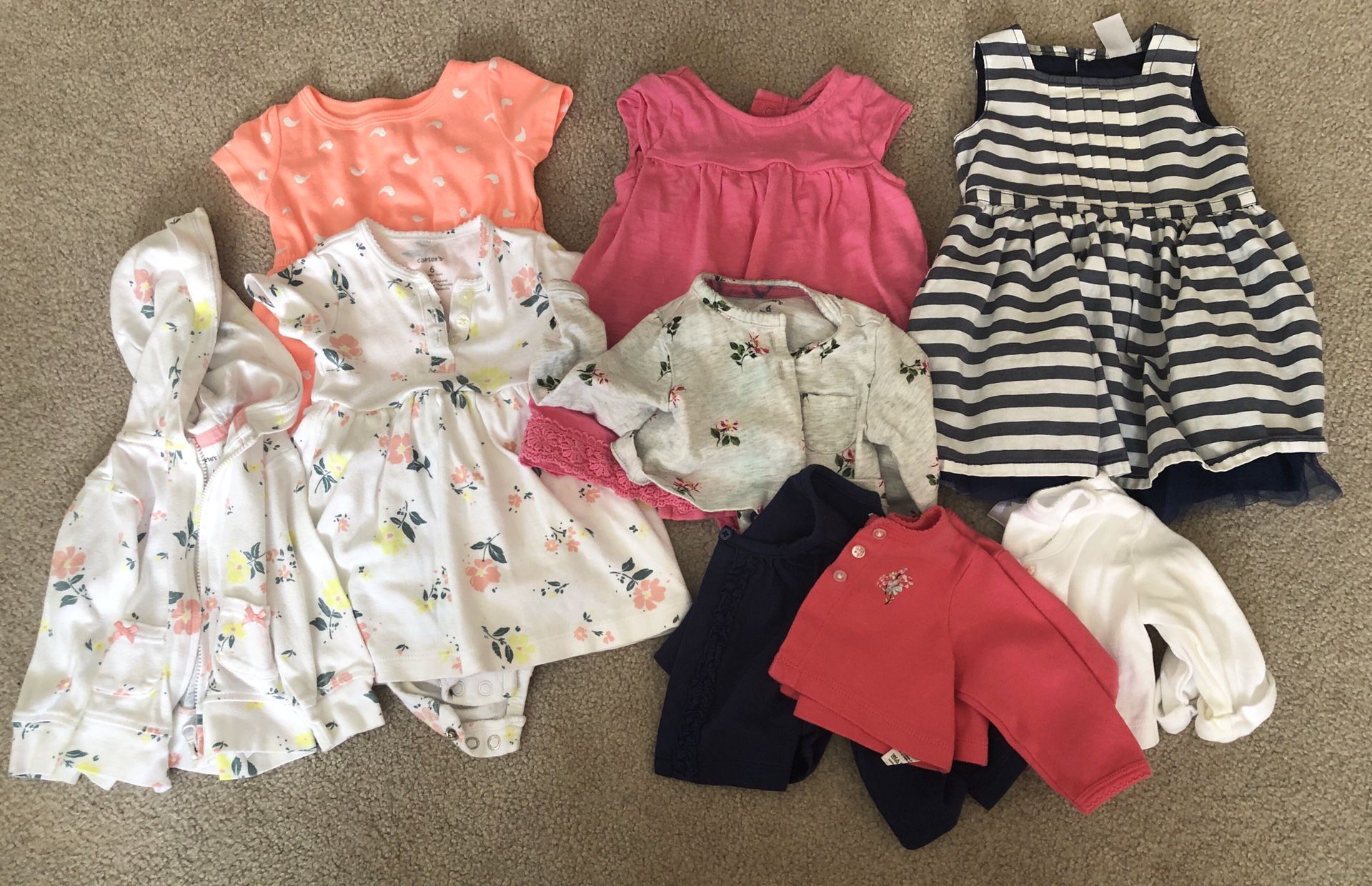Baby girl clothes - 6 months