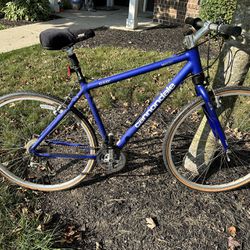 Cannondale Aluminum Blue Bike