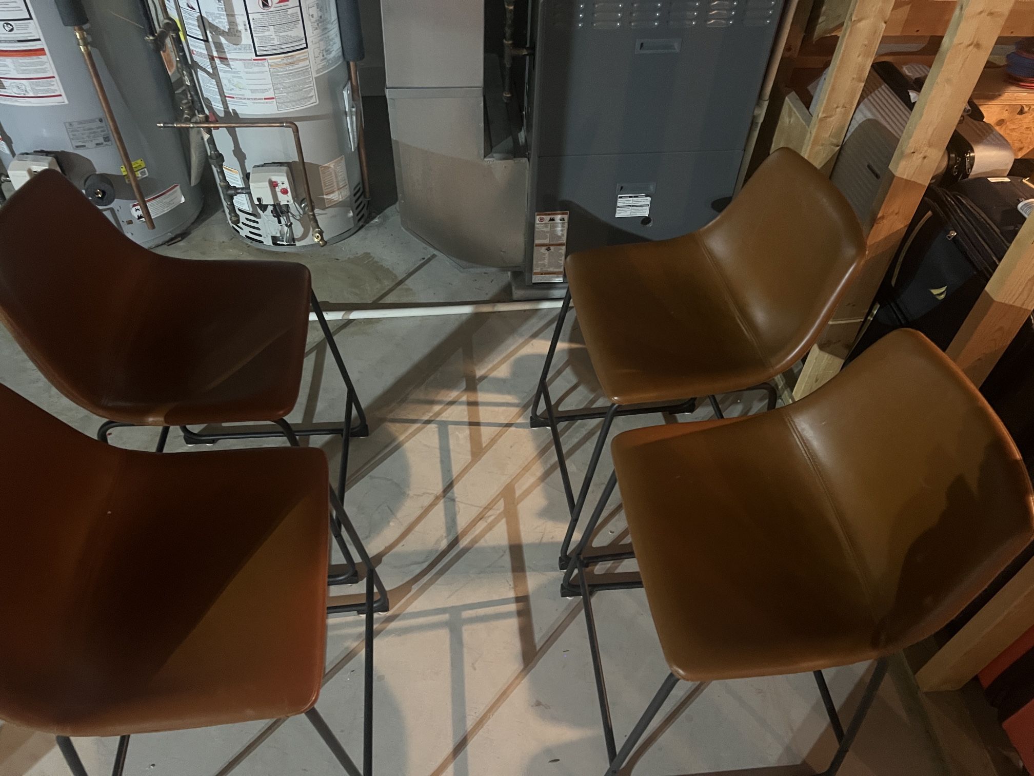 4 Counter Height Bar Stools