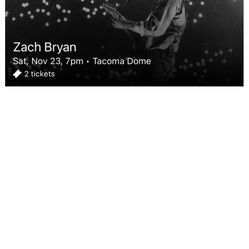 Zach Bryan Concert Tickets 