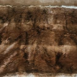 Authentic Coyote Fur Blanket 