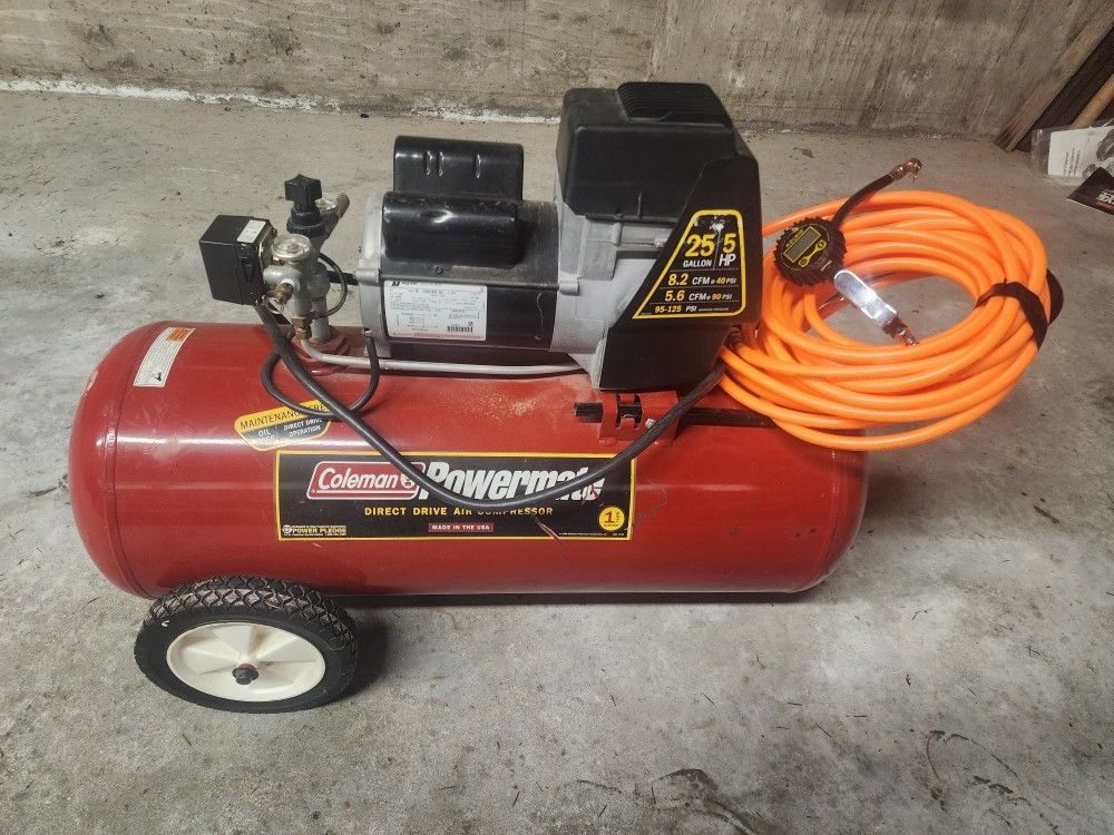 Coleman Powermate 25 Gal. Air Compressor 