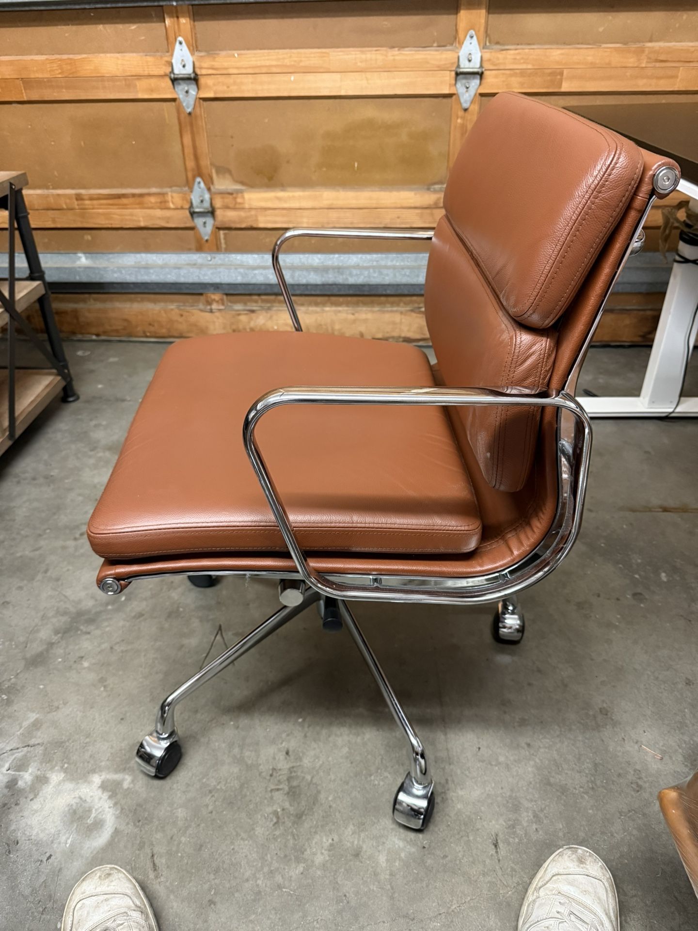Laura Davidson SOHO Modern Soft-Pad Executive Leather Office Chairs (Eames)– Bulk Discounts Available 