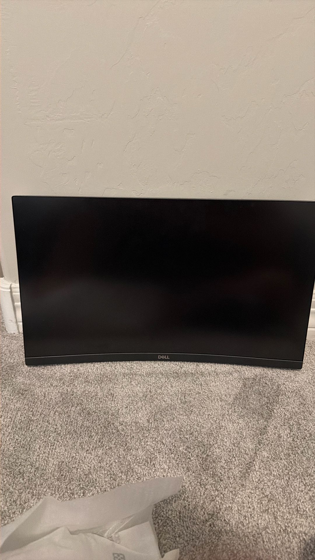 Gaming Monitor-Curved 24” Dell With Stand