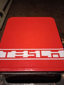 Tesla Metal Lunch Box - Promotional Item