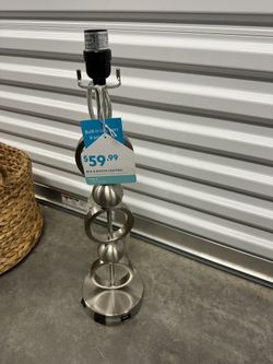 Silver Decorative Lamps 