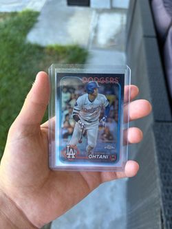 Shohei Ohtani rookie dodger card