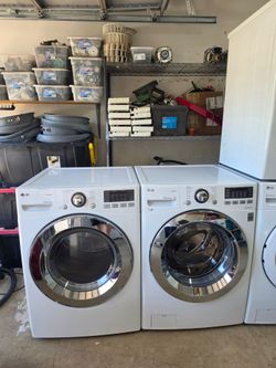 LG Washer And Electric Dryer