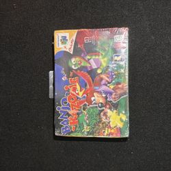 Banjo- Kazooie 1998 N64 Game SEALED