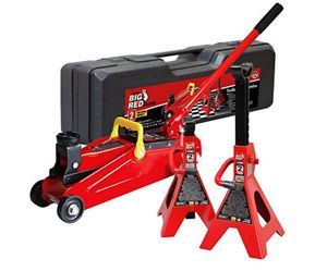 Big Red 2 Ton Jack with Jack Stands