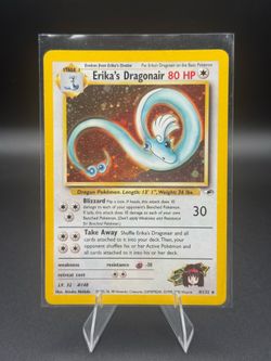 Erika’s Dragonair Holo Gym Heroes 4/132 LP Pokemon