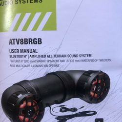 Boss Marine Bluetooth sound system speaker