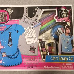 Monster High t shirt design set