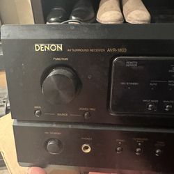 Denon Av Receiver And Psb Image 5t Speakers 
