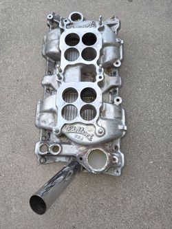 Edelbrock sbc dual carb c26 intake