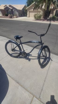 men's 26-in Colby extended frame beach cruiser bike