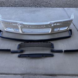 Bmw M3 Front Bumper Alpine White 3