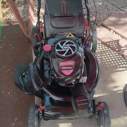 Craftsman " Platinum" Series 7.25hp Self Propelled Lawnmower With Like New Grass Bag