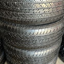 🛞SET OF 4 USED TIRES🛞 275/60/20 HANKOOK AT •INSTALLED/BALANCED•
