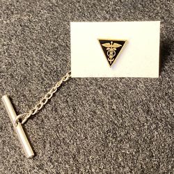Tie Tack - Caduceus