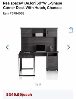 RealSpace Hutch Desk