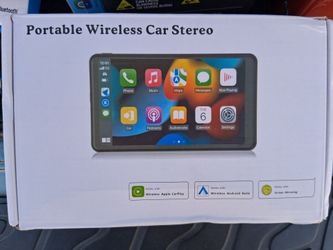 Portable Wireless Car Stereo with CarPlay