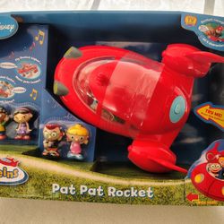 Pat-Pat Rocket (2007) COLLECTOR Fischer Price for Playhouse Disney. Based on TV Series Little Einstein.  
