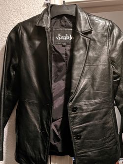 Girls leather jacket