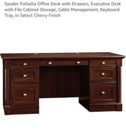 Cherry Finished office Desk