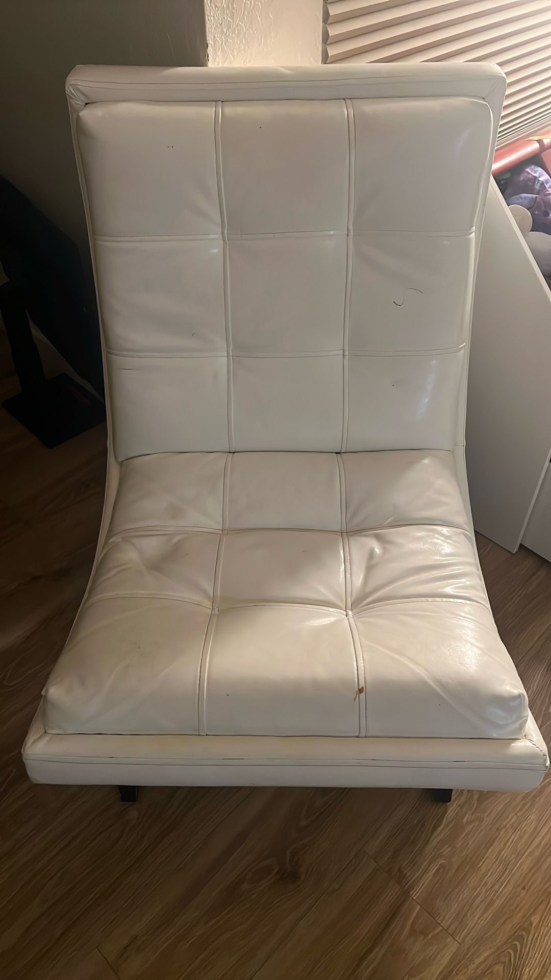 Faux Leather Chair