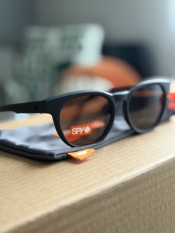 NEW Spy Optic Cedros Sunglasses Matte Black Happy Bronze 57-17-145