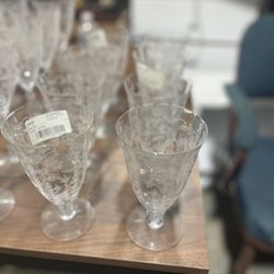 Fostoria short Water Gobblets