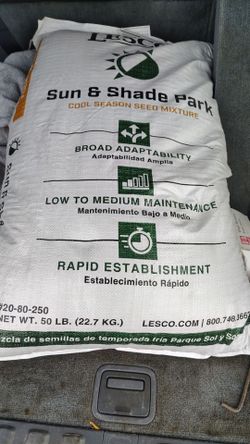 Grass seed  "Semilla de pasto"