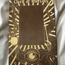 Witch Casket Card Of The Day Display Board