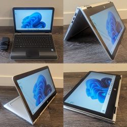 HP 360x 13.3" Touchscreen 2-in-1 Laptop - Intel Core i3 2.4ghz, 16gb DDR4 Ram, NEW 256gb SSD, Windows 11, HD 520 GPU (Roblox), HDMI