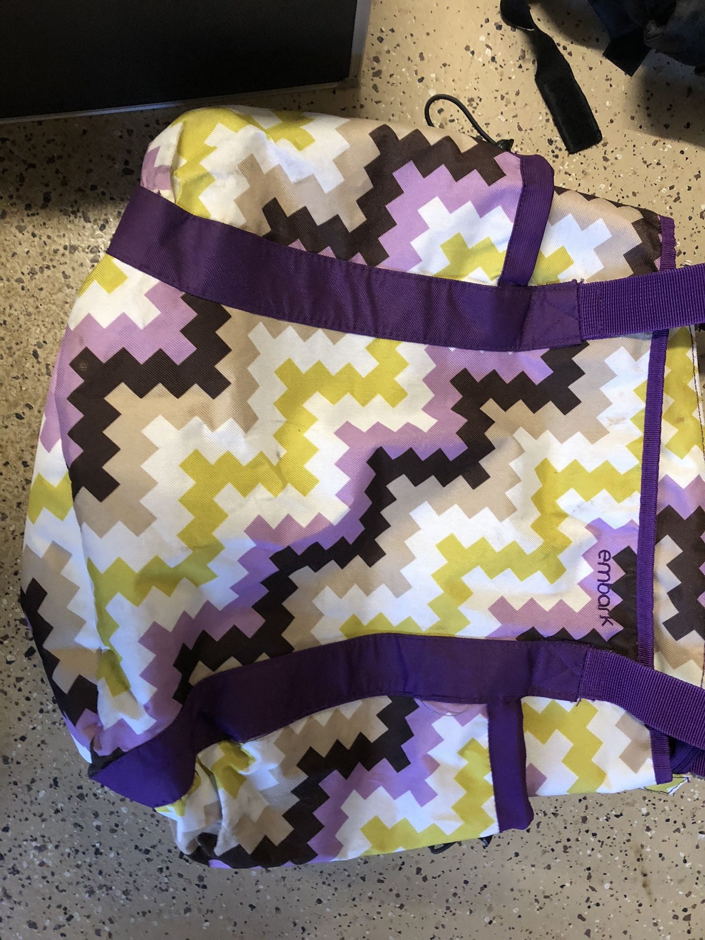 Diaper bag (almost new)