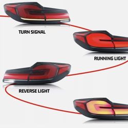 BMW 540 taillights 