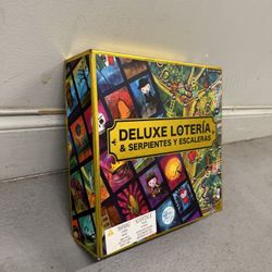 DELUXE LOTERIA Snakes and Ladders and Loteria Classic Board Game (Good condition) PICK UP IN CORNELIUS