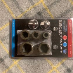 3/8” Drive Bolt Extractors 5 Piece Set