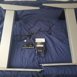 Desk Sit And Stand Legs Height Adjustable 