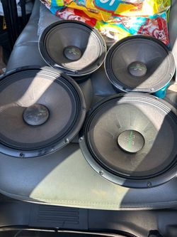 Deaf bonce 8in and 6.5in Arnold’s mids