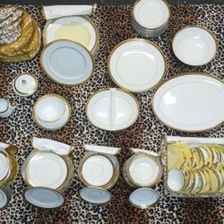 Gold Trimmed Service Set