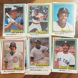 (40) 1981 Donruss Baseball Cards