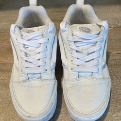 Vans White Platform Sneakers Women’s 9.5 / Men’s 8 – San Clemente